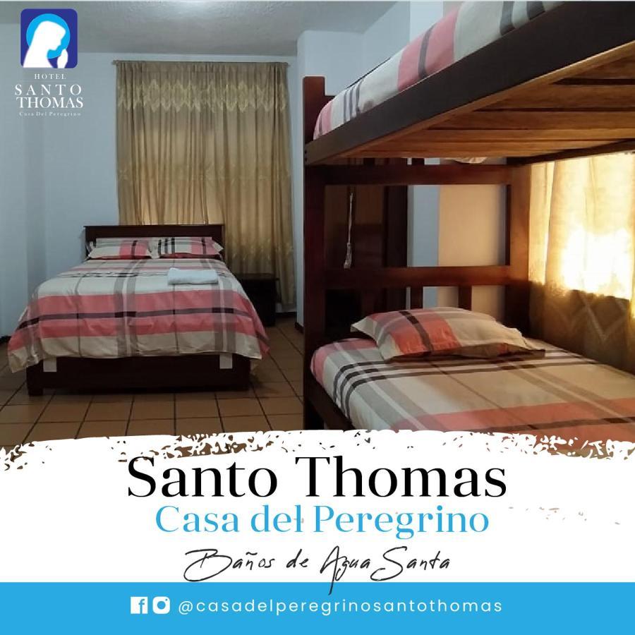 Casa Del Peregrino Santo Thomas Hotel Banos  Exterior photo